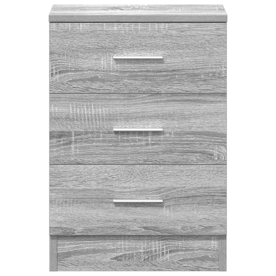 Table de chevet Sonoma gris 38x35x56 cm Bois d'ingénierie - 6
