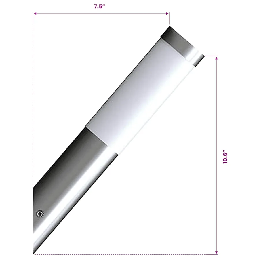 Applique murale d'extérieur 2 pcs Acier inoxydable - 10