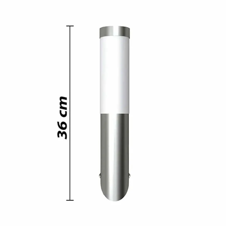 Applique murale d'extérieur 2 pcs Acier inoxydable - 6