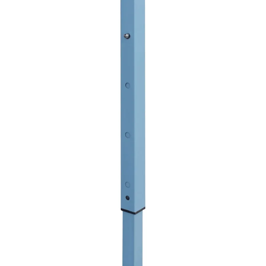 Tente pliable avec 3 parois 3 x 4,5 m Bleu - 6