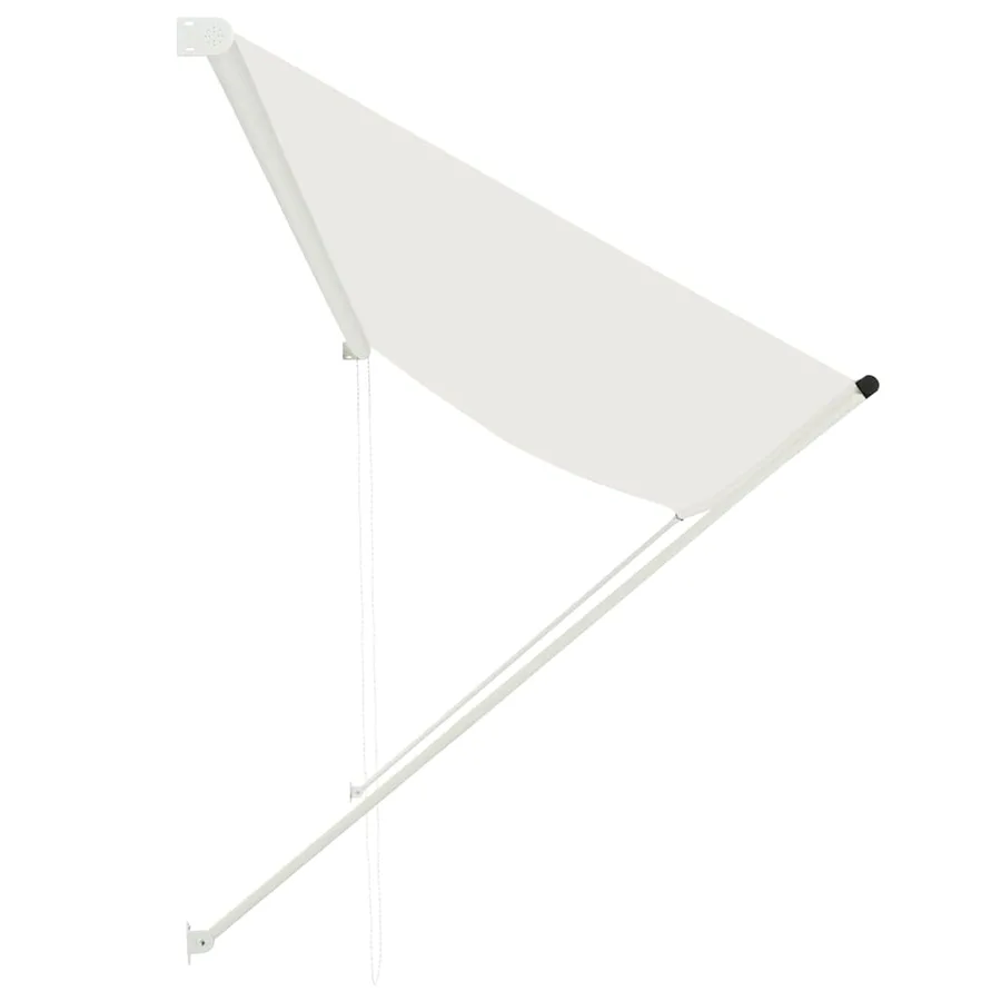 Auvent rétractable 350x150 cm Crème - 3