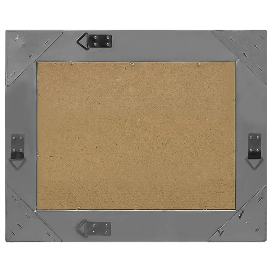 Miroir mural style baroque 60x40 cm noir - 3