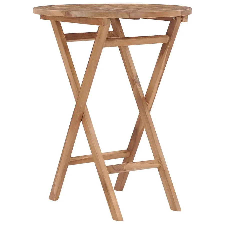 Ensemble à manger de jardin 3 pcs Bois de teck massif - 5