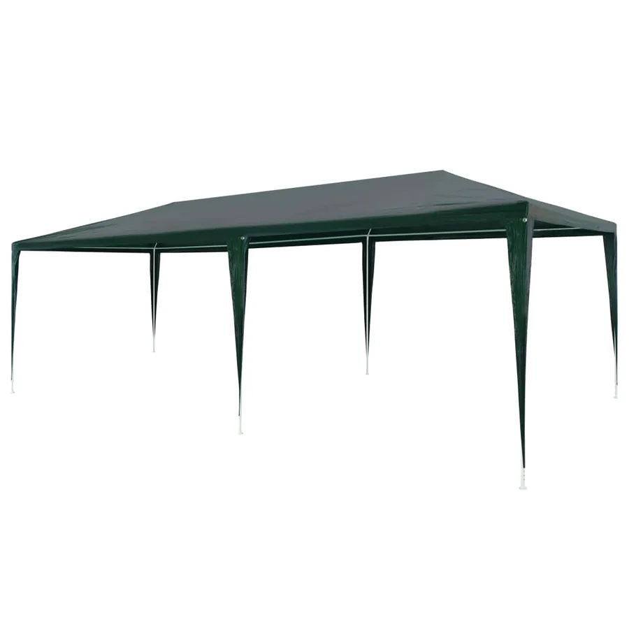 Tente de réception 3x6 m PE Vert