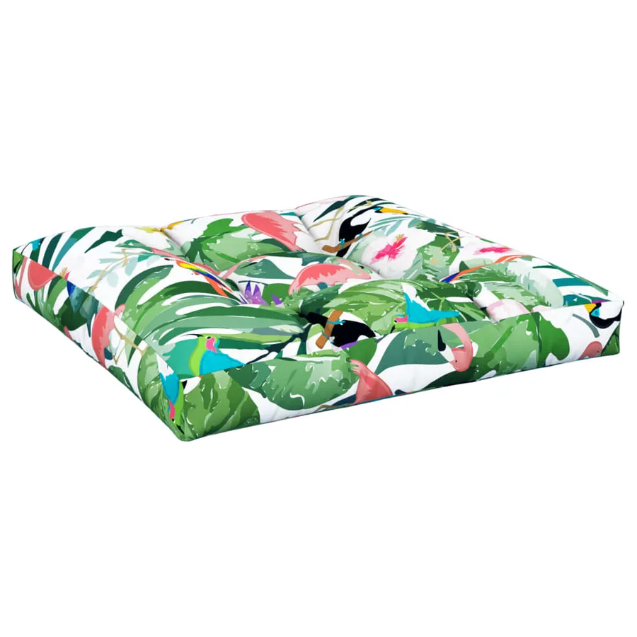 Coussins de palette lot de 2 multicolore tissu - 5