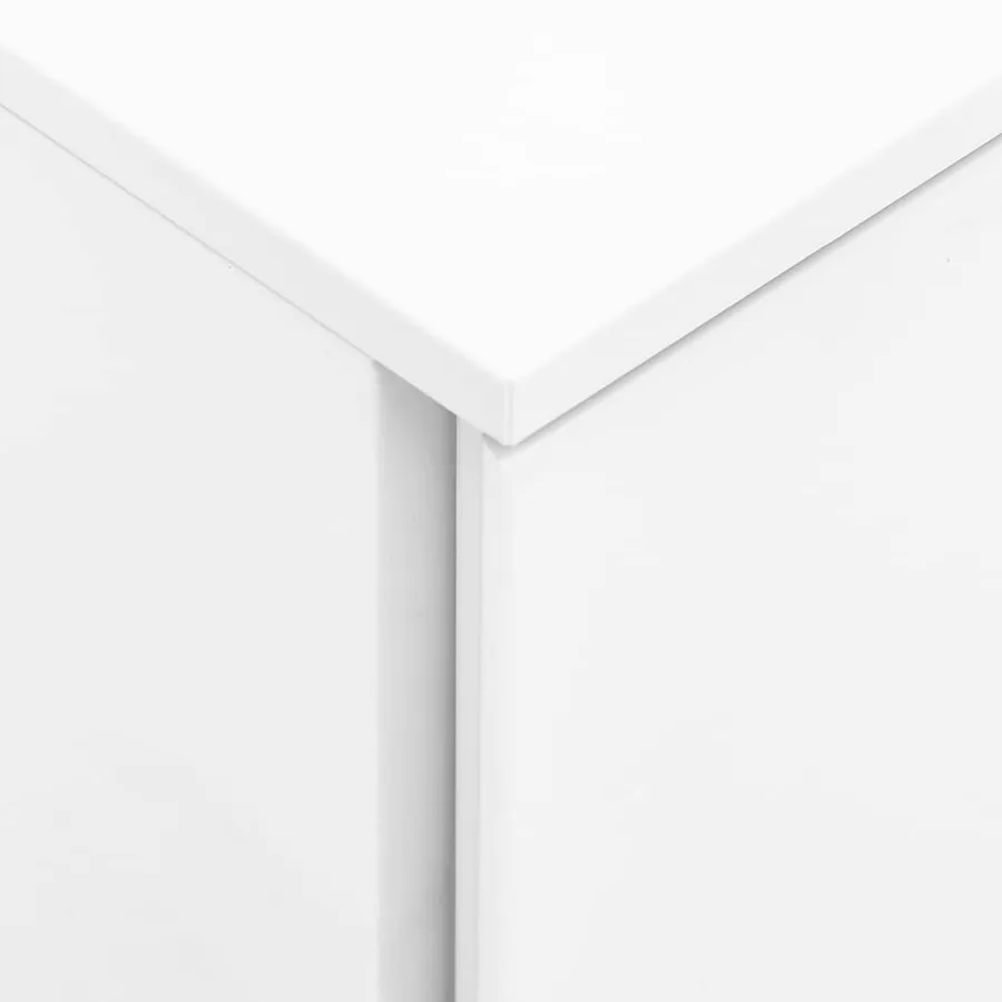 Classeur mobile Blanc 39x45x60 cm Acier - 6