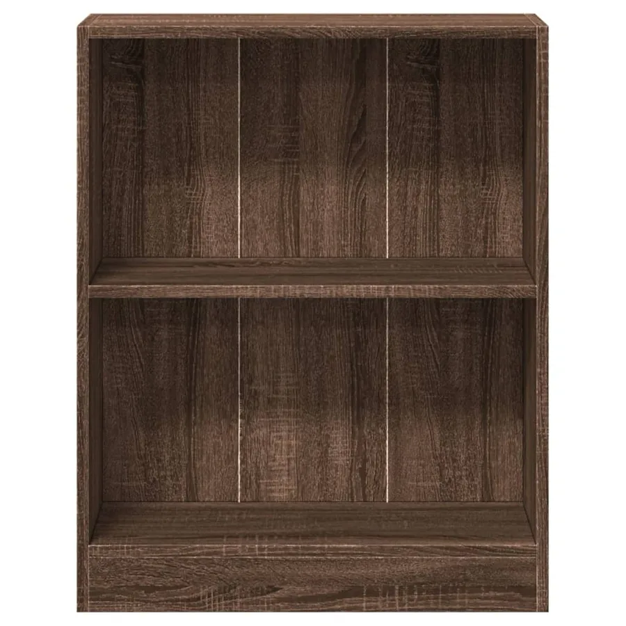 Bibliothèque Chêne marron 60x24x76 cm Bois d'ingénierie - 3