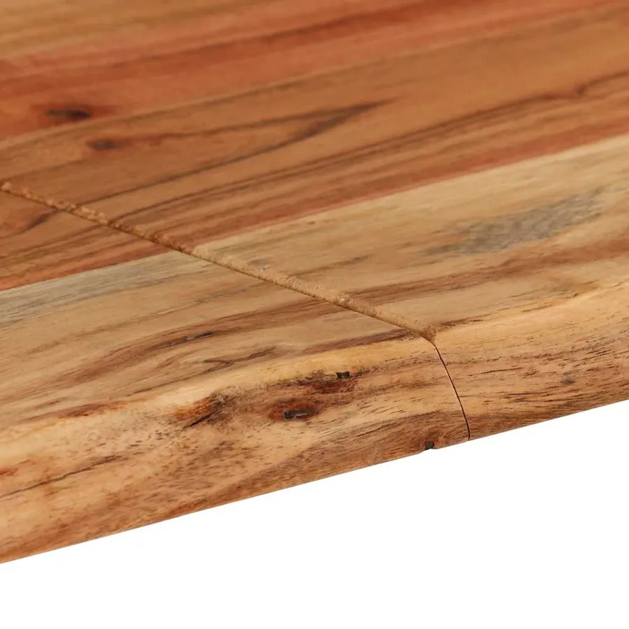 Table de salle à manger 154x80x76 cm Bois d'acacia solide - 8