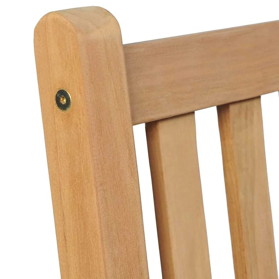 Chaises d'extérieur lot de 8 Bois de teck solide - 4