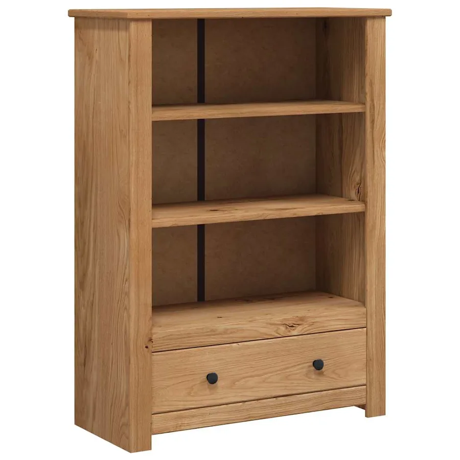 Bibliothèque 80x35x110 cm Bois de pin massif Assortiment Panama - 2