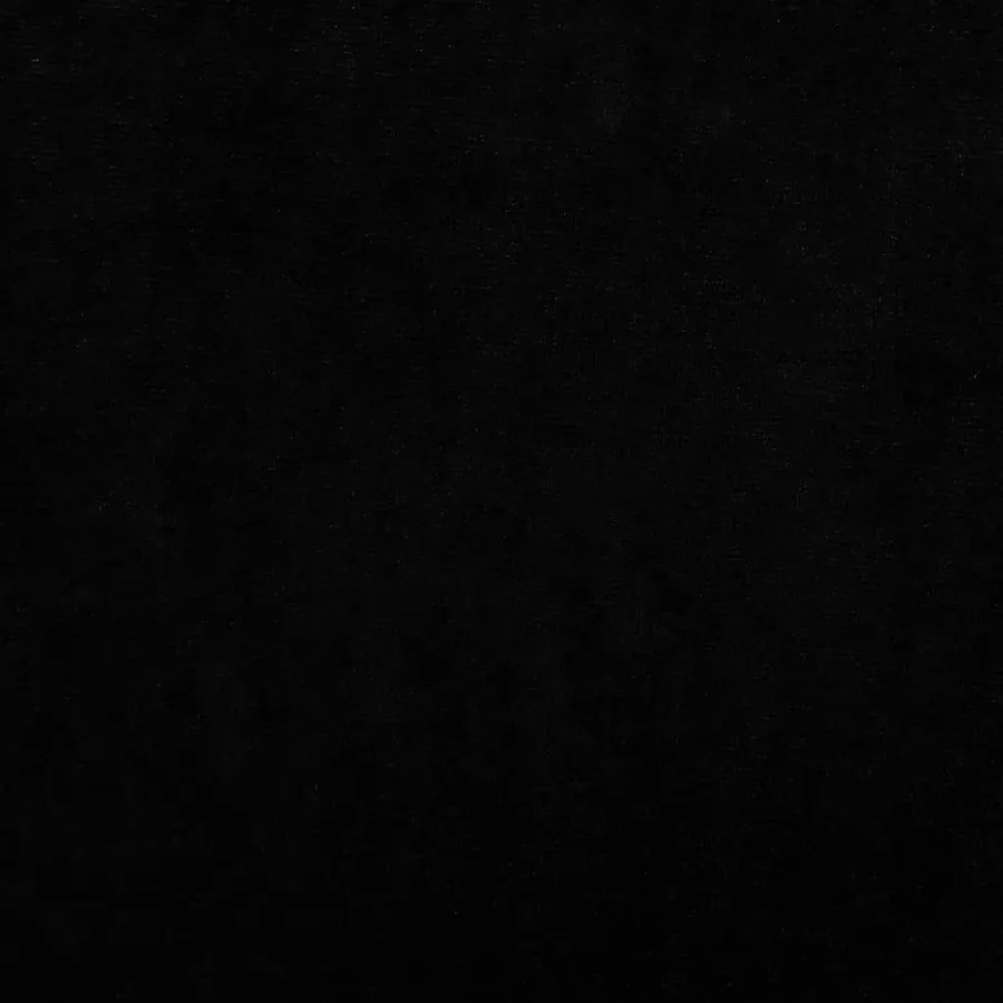 Lit pour chien noir 60x40x30 cm velours - 6