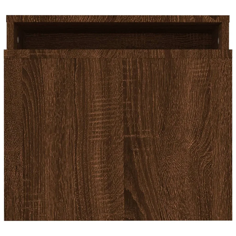 Ensemble table basse Chêne marron 100x48x40cm Bois d'ingénierie - 5