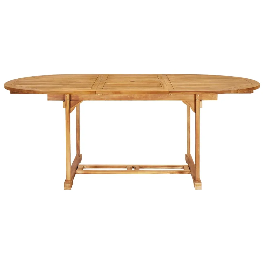 Ensemble à manger de jardin 7 pcs Bois de teck massif - 6