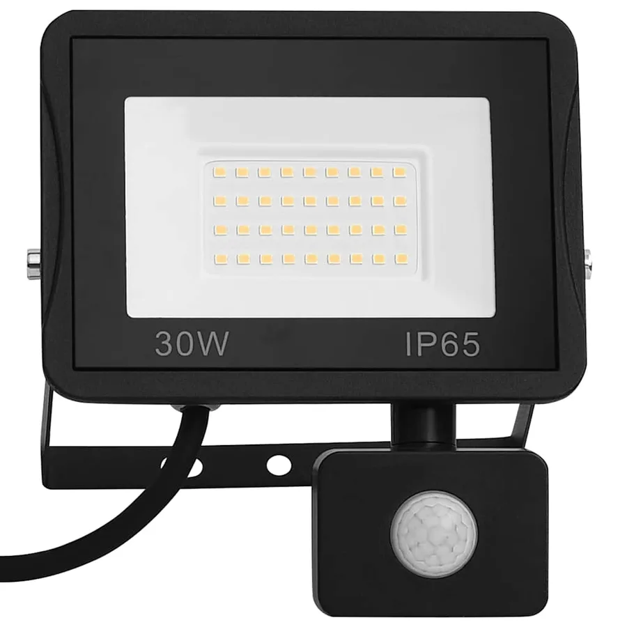 Projecteur à LED avec capteur 30 W Blanc froid - 3