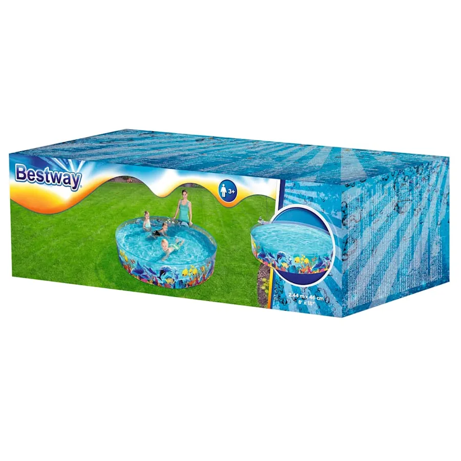Bestway Piscine Fill 'N Fun Odyssey 244x46 cm - 3