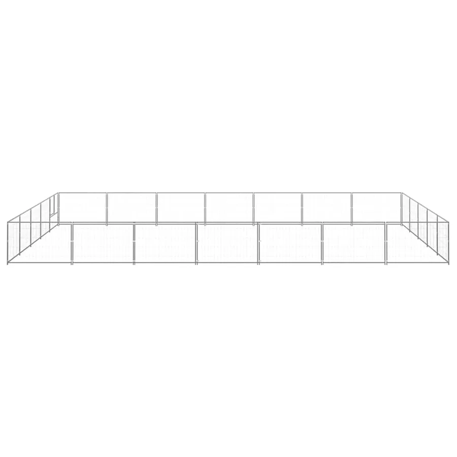 Chenil Argenté 35 m² Acier - 4