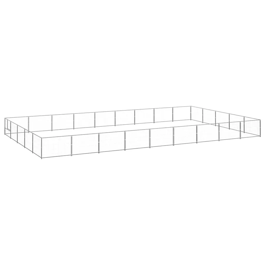 Chenil Argenté 45 m² Acier - 2