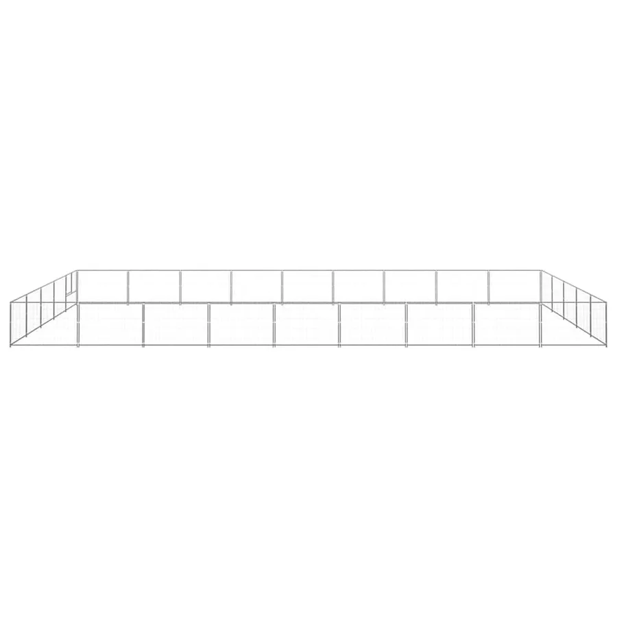 Chenil Argenté 45 m² Acier - 4