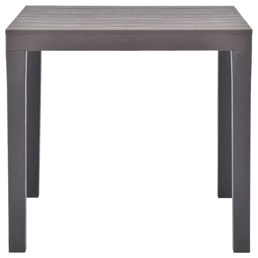 Table de jardin Moka 78x78x72 cm Plastique - 2