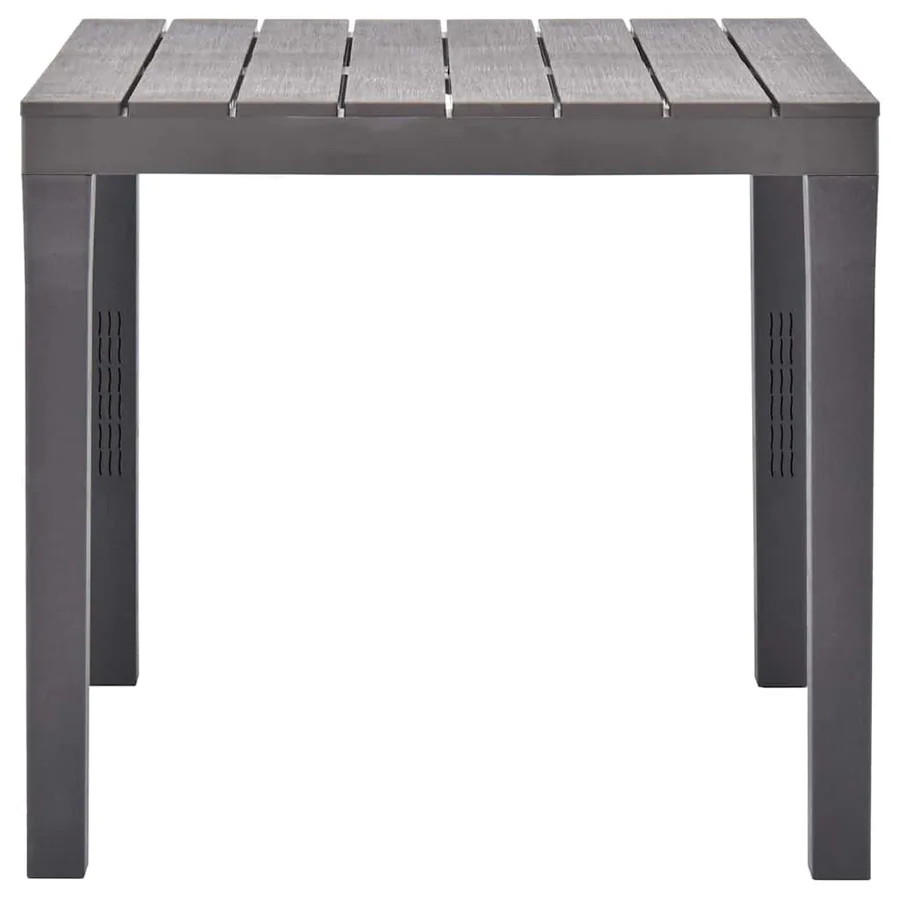 Table de jardin Moka 78x78x72 cm Plastique - 3