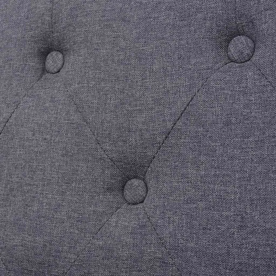 Ensemble de canapés 2 pcs tissu gris - 10