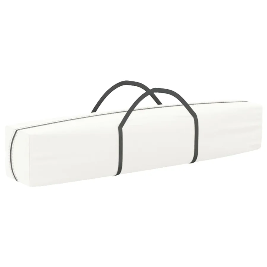 Tente de réception pliable avec parois Blanc 3x3 m - 8