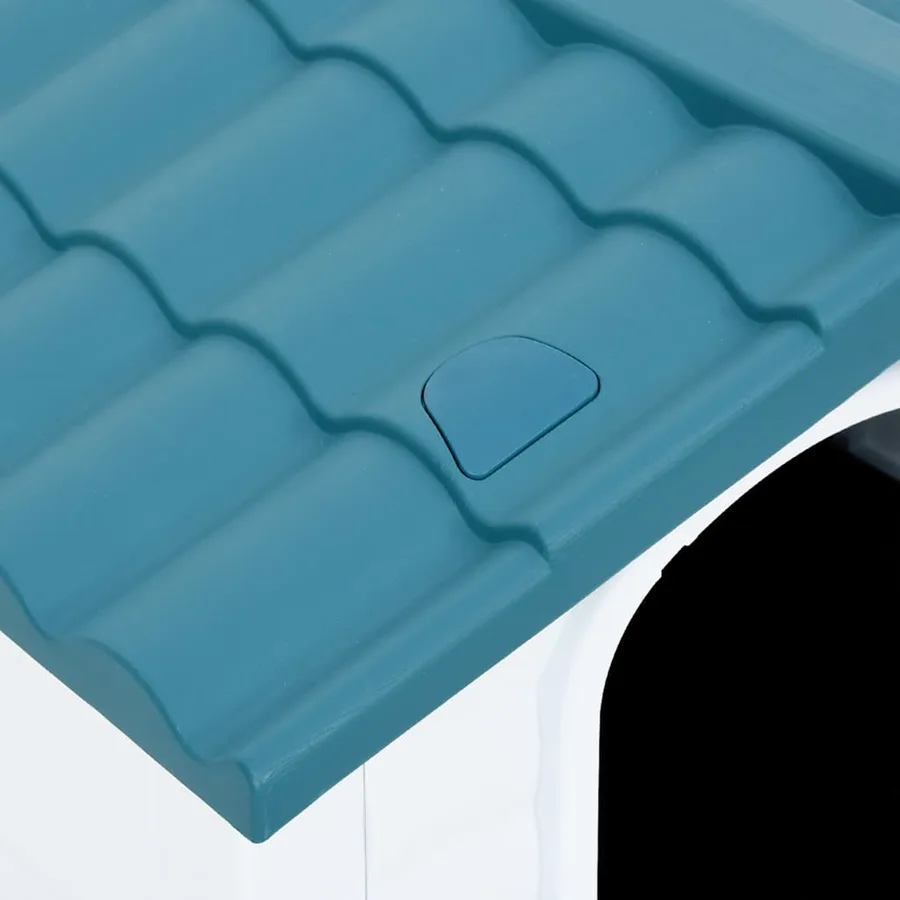 Niche pour chien Bleu 90,5x68x66 cm Polypropylène - 7