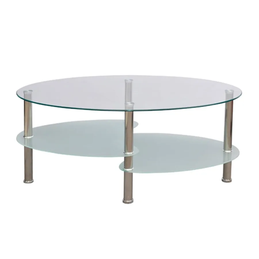 Table basse avec design exclusif Blanc - 2