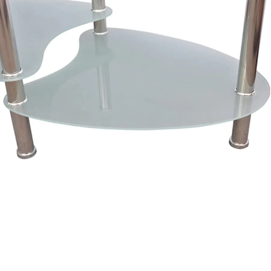 Table basse avec design exclusif Blanc - 3