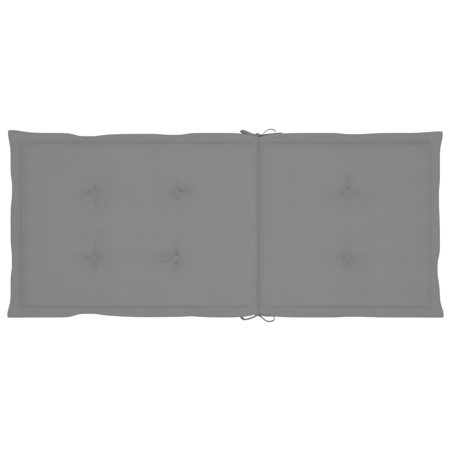 Chaises inclinables de jardin lot de 6 et coussins Bois acacia - 8