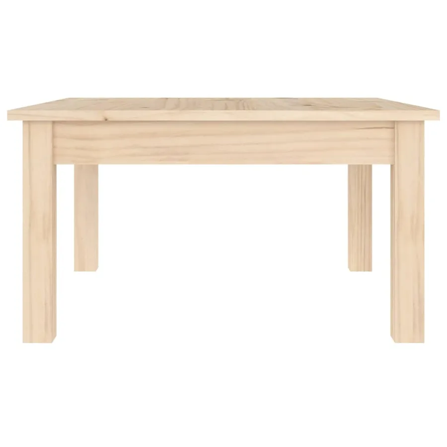 Table basse 55x55x30 cm Bois massif de pin - 3