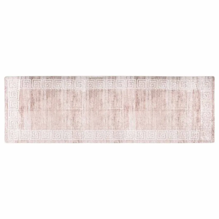 Tapis lavable 80x300 cm Beige - 2