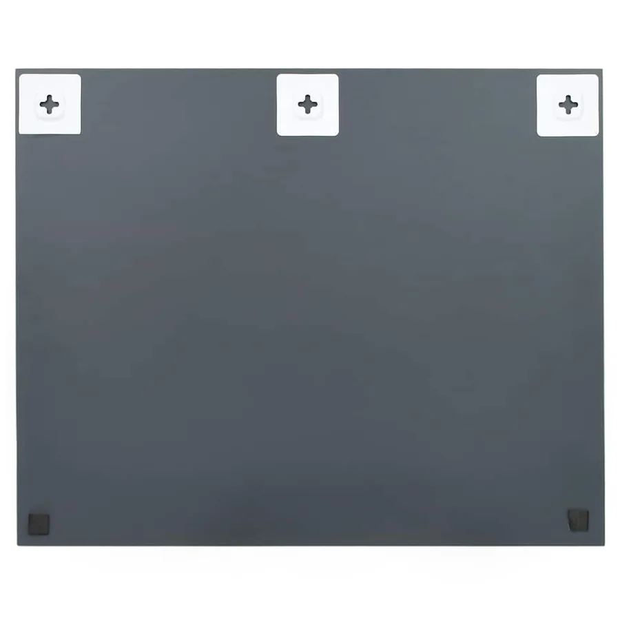 Miroir mural sans cadre avec lampes LED Rectangulaire Verre - 6