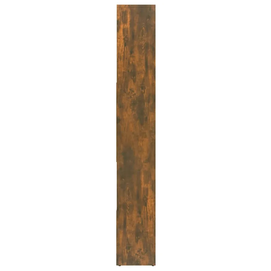 Bibliothèque Chêne fumé 67x24x161 cm Bois d'ingénierie - 4