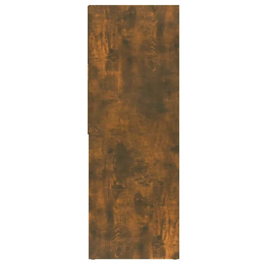 Bibliothèque Chêne fumé 67x24x161 cm Bois d'ingénierie - 7
