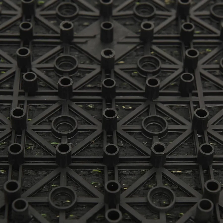 Carreaux de gazon artificiel 22 pcs Vert 30x30 cm - 8