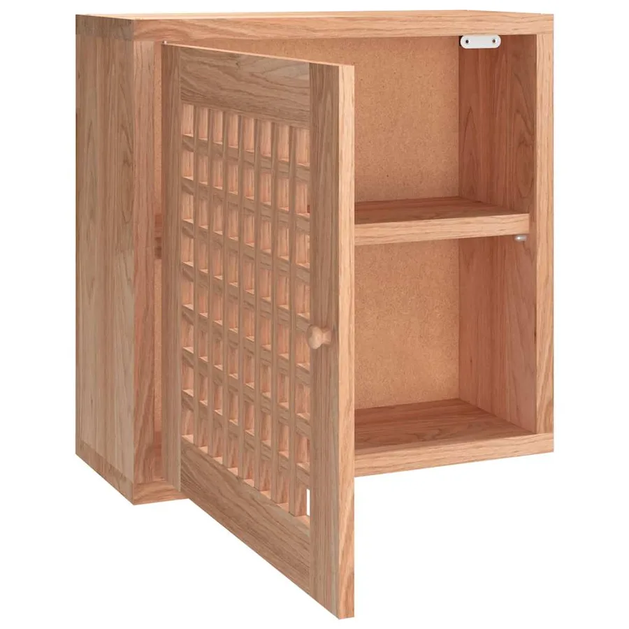Armoire murale 42x18x42 cm Bois massif de noyer - 5