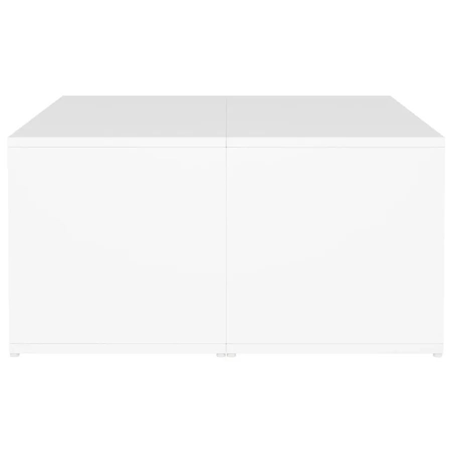 Tables basses 4 pcs blanc 33x33x33 cm bois d'ingénierie - 7
