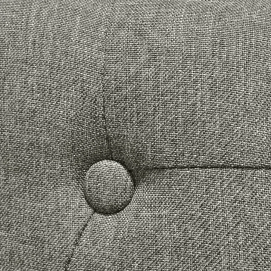 Chaises à manger lot de 2 gris tissu - 6