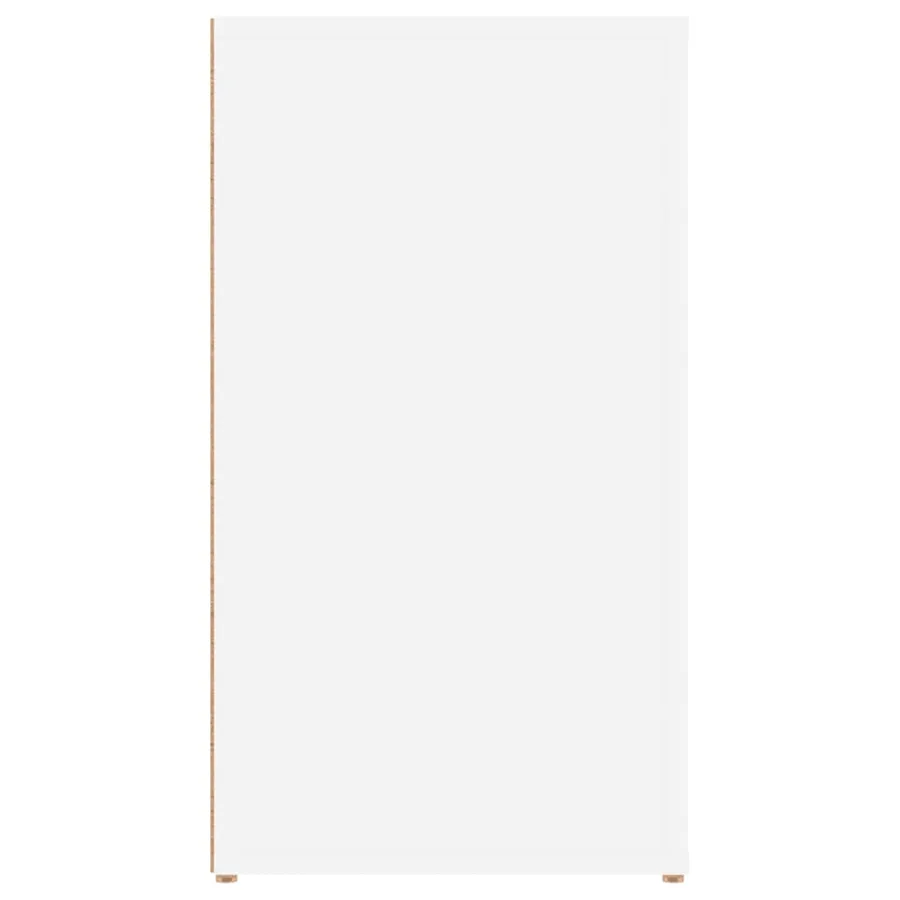 Buffet Blanc 100x33x59,5 cm Bois d'ingénierie - 7