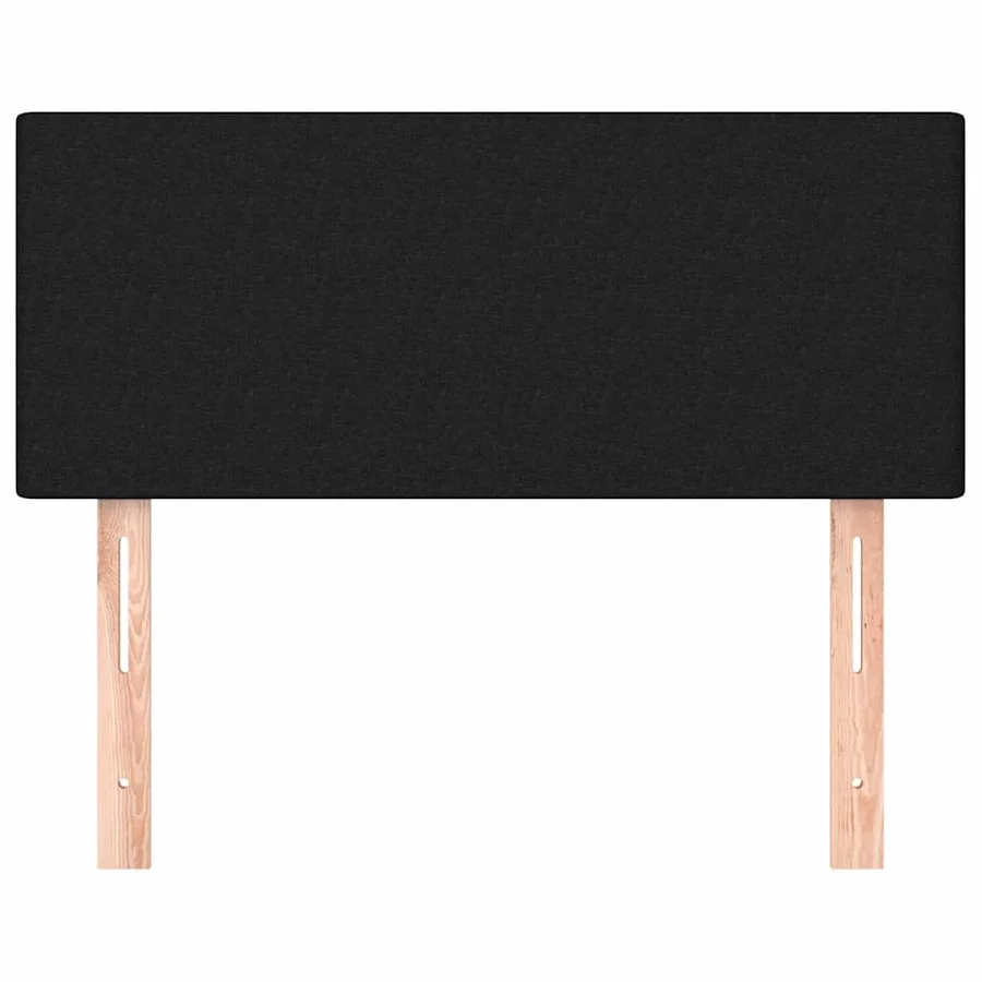 Tête de lit Noir 80x5x78/88 cm Tissu - 3