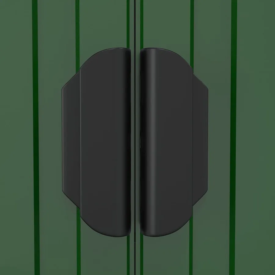 Abri de jardin Vert 192x855x223 cm Métal galvanisé - 7