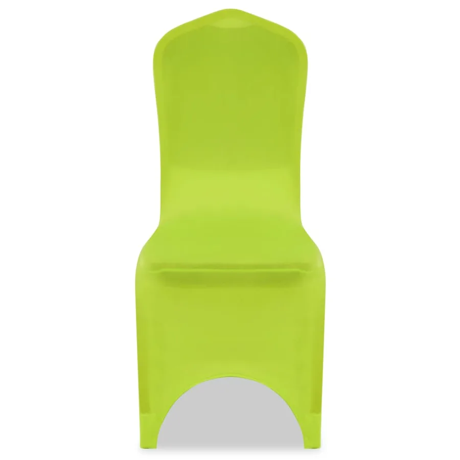 Housse de chaise extensible 4 pcs vert - 3