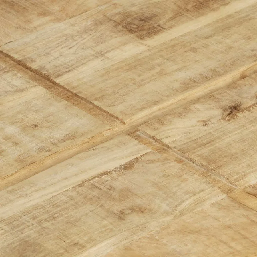 Table basse 80x80x28 cm Bois de manguier massif - 5
