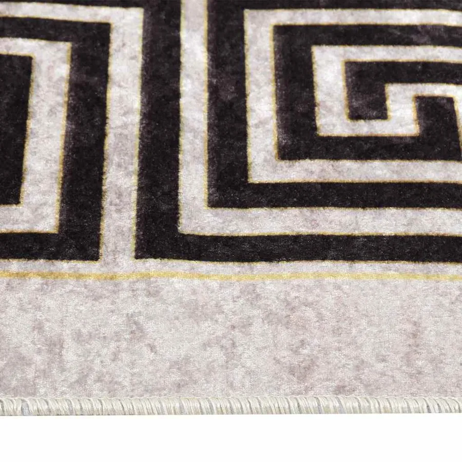 Tapis lavable 120x180 cm beige clair - 5