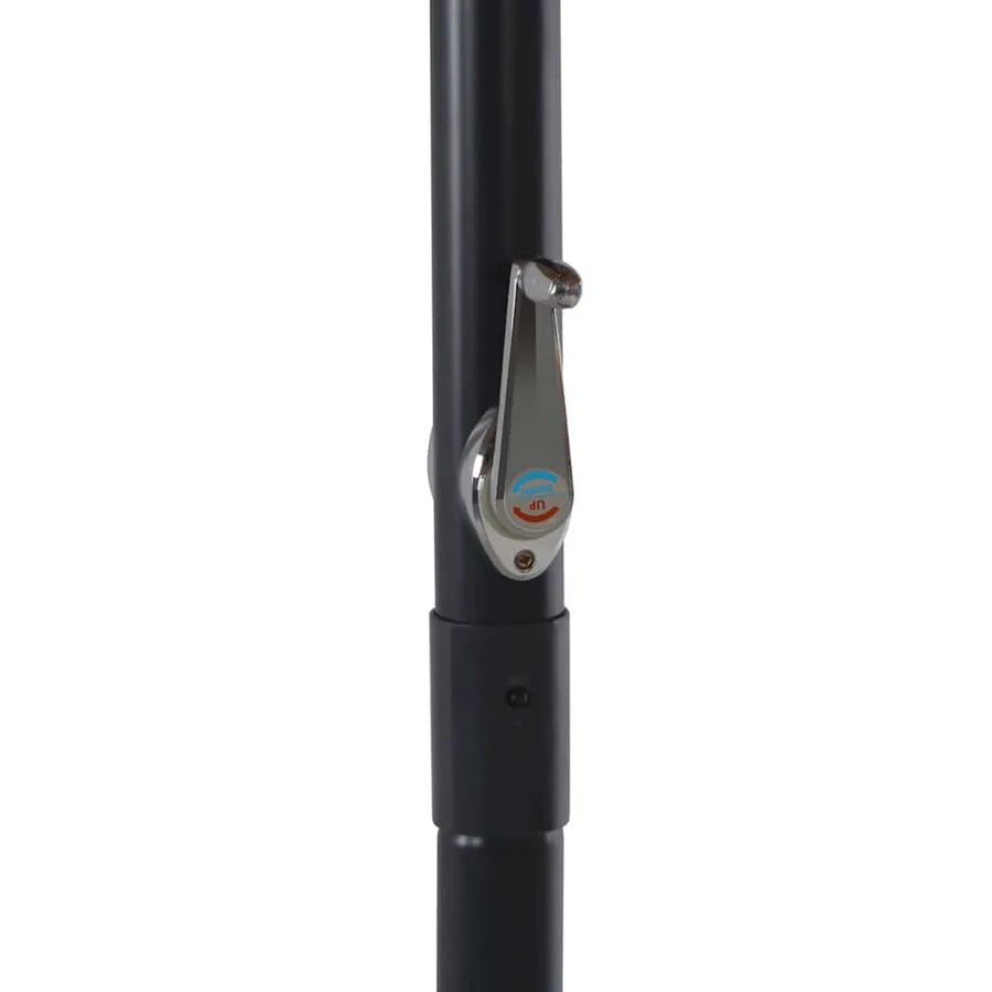 Parasol de jardin avec base portable anthracite - 5