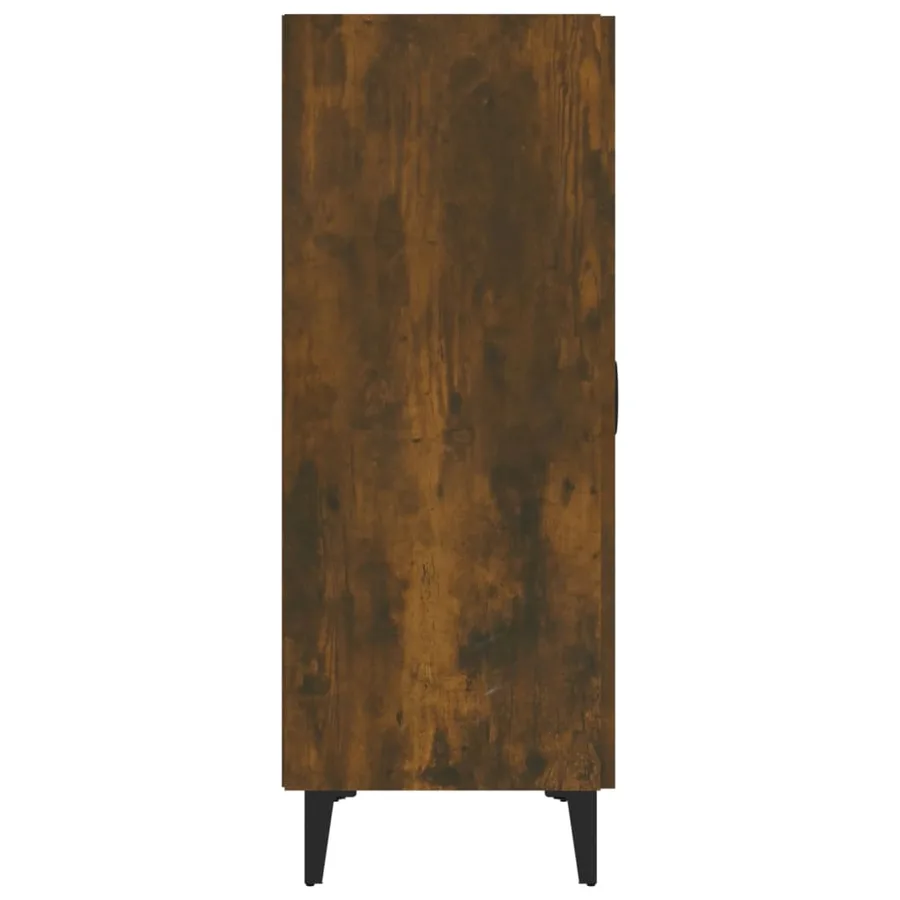 Buffet Chêne fumé 70x34x90 cm Bois d'ingénierie - 5