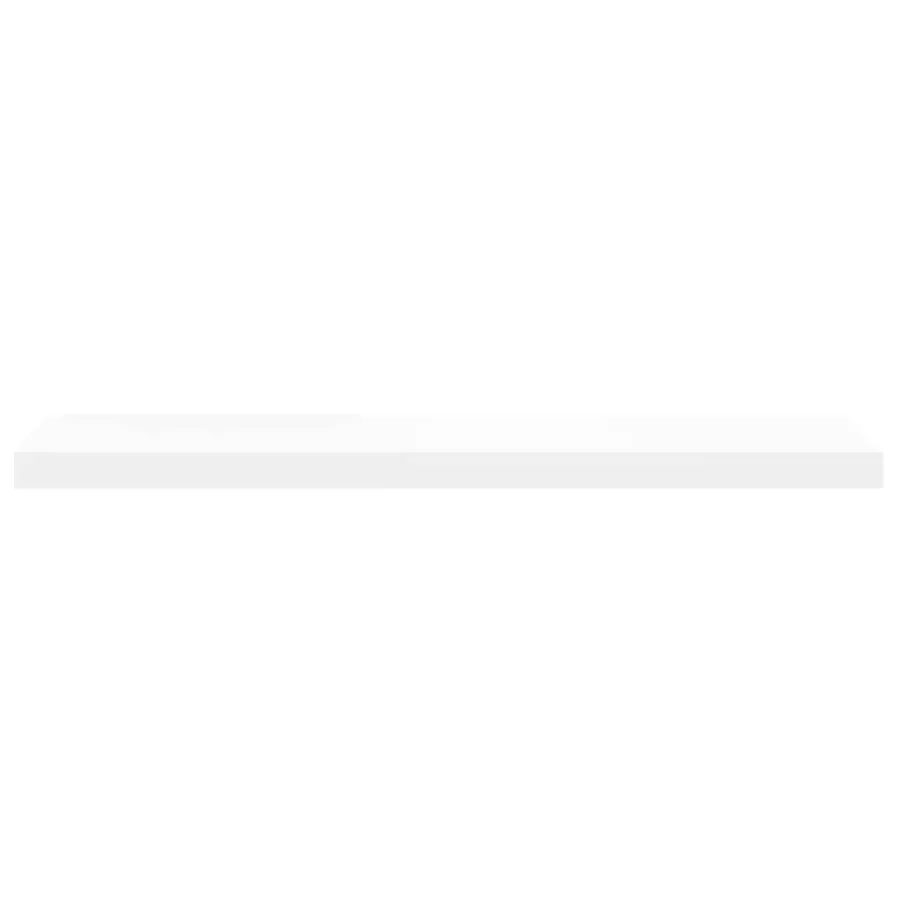Étagère murale flottante blanc 90x23,5x3,8 cm MDF - 6