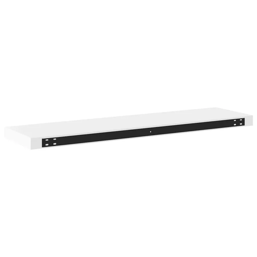 Étagère murale flottante blanc 90x23,5x3,8 cm MDF - 8