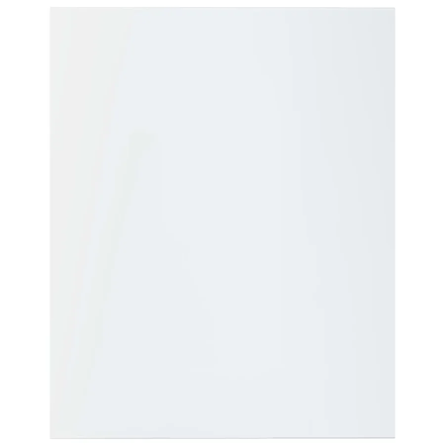 Panneaux de bibliothèque 8 pcs blanc brillant bois d’ingénierie - 4